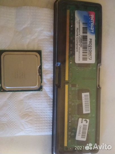 Оперативная память ddr2+ процессор inter celeronD3