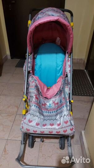 Коляска санки