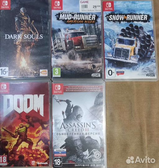 Игры для nintendo switch