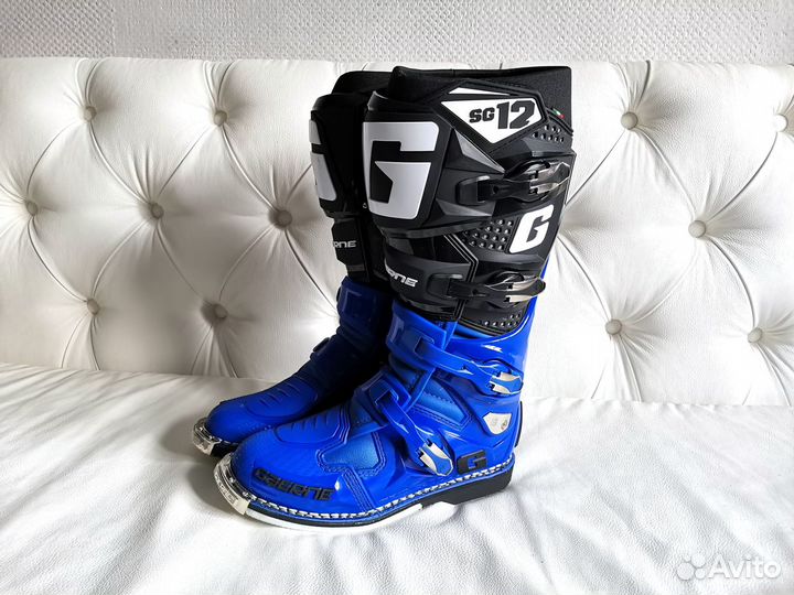 Мотоботы Gaerne SG 12 для эндуро черно-синие