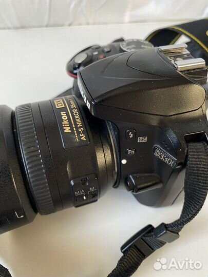 Фотоаппарат nikon d 3300 + объектив 35 mm