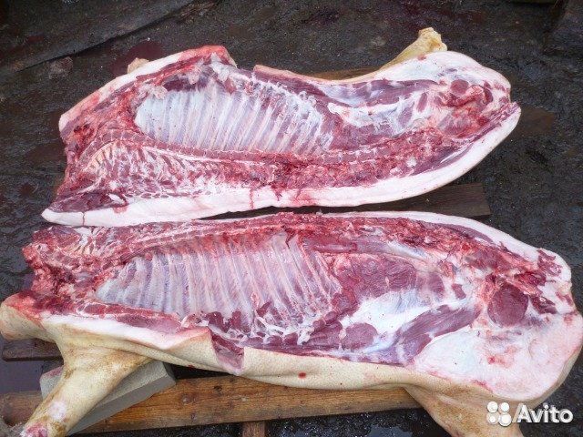 Домашнее Мясо свинины