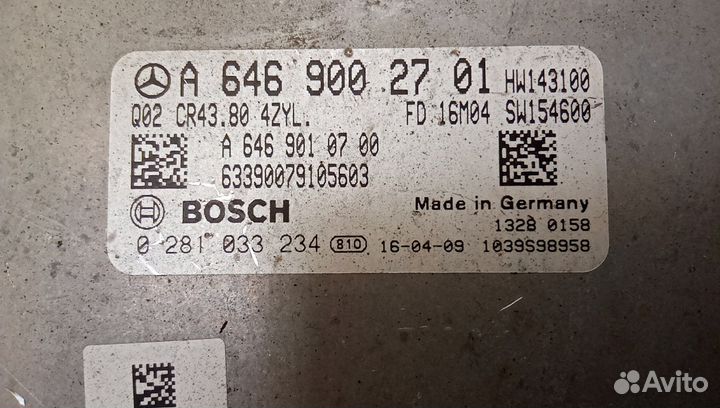 Блок управления двигателем Sprinter (901-905) /Spr