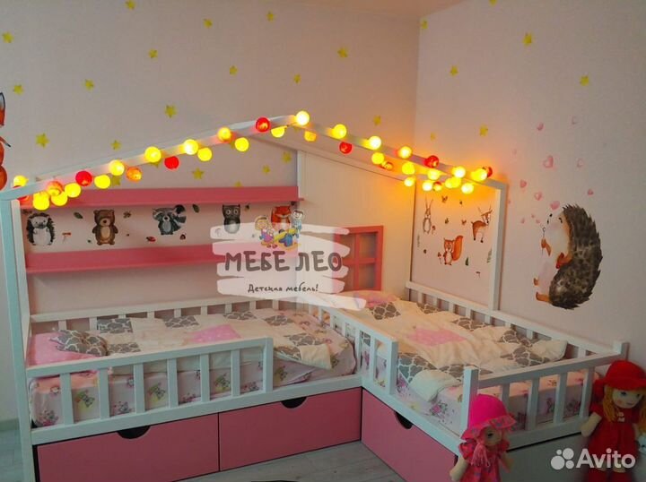 Кровать домик