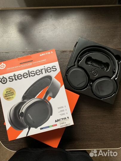 Игровые наушники Steelseries Arctis 3