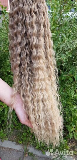 Натуральные цвета афролоконы Ариэль,Т14/24D, 60см