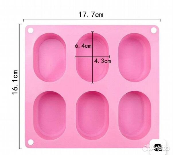 Силиконовая форма для мыла