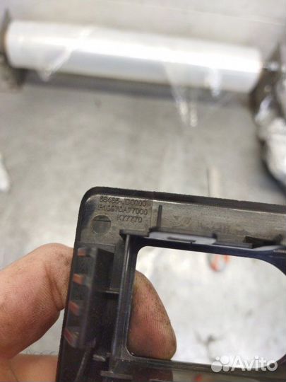 Накладка на торпедо Nissan Qashqai J10 HR16DE 2008