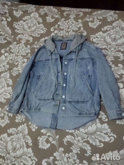 Джинсовая куртка женская 44 46