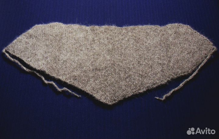 Пояс из собачьей шерсти на завязках Микс