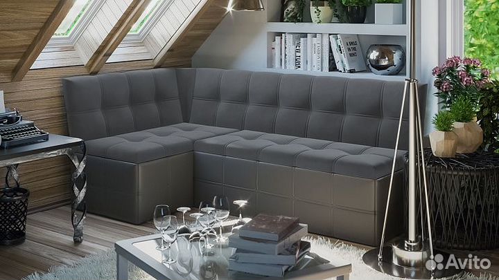 Кухонный угловой диван со спальным местом