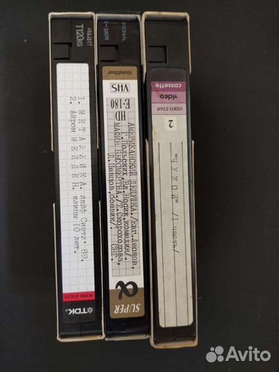 Кассеты для видеомагнитофона