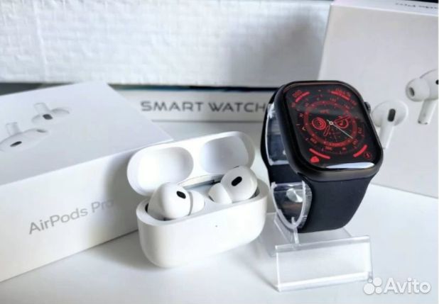 AirPods Pro + Apple Watch 8