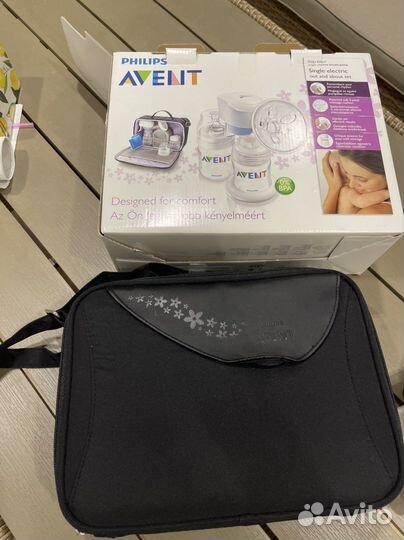 Электрический молокоотсос avent