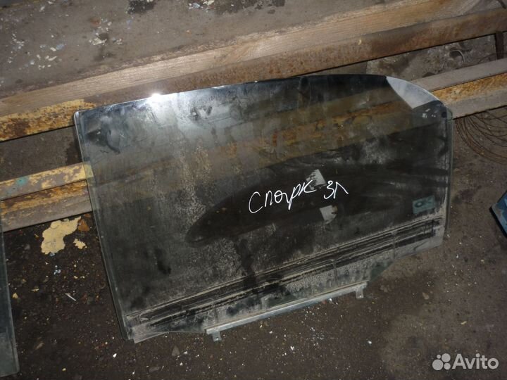 Стекло двери заднее левое Шевроле Спарк