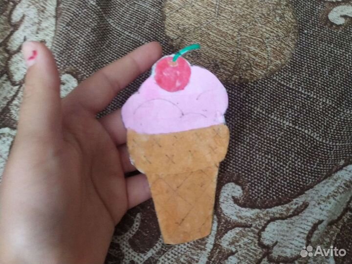 Мороженое из бумаги цена договорная