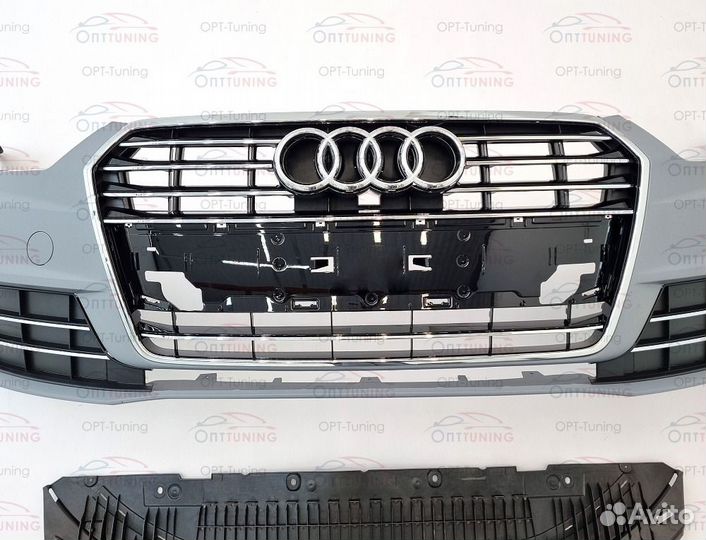 Бампер оем стандарт на Audi A7 4G рестайлинг