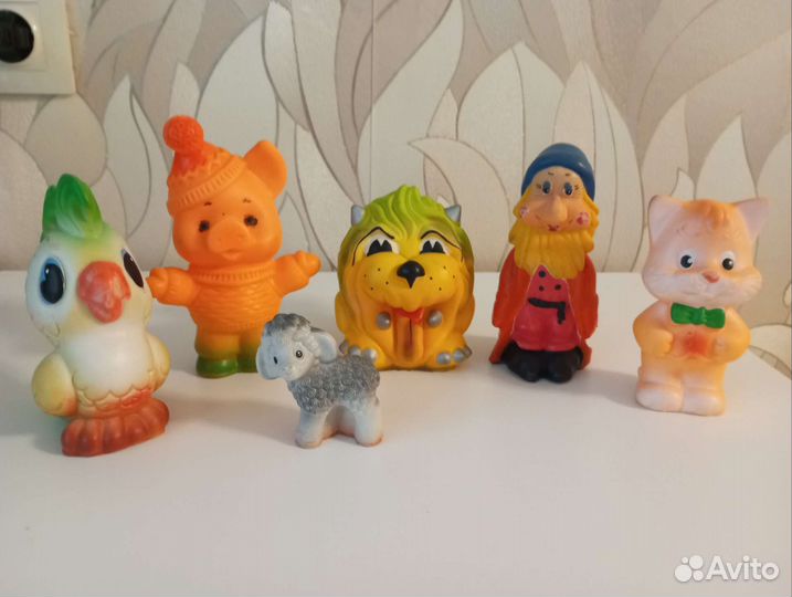 Резиновые игрушки СССР