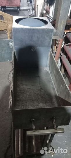 Мангал с печкой