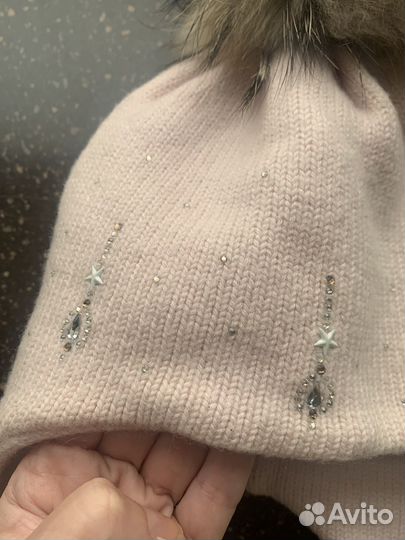 Шапка зимняя для девочки 52 54 IL trenino