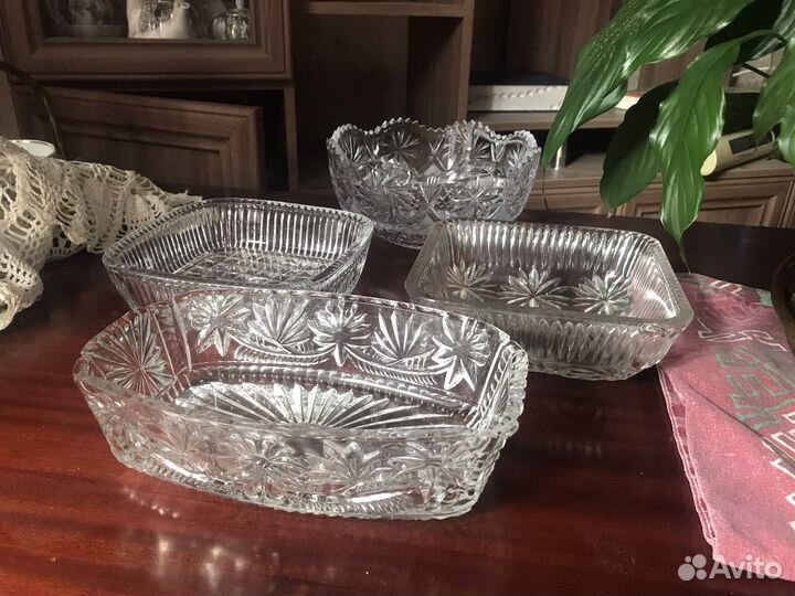 Хрустальные салатницы