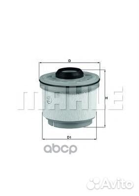 Фильтр топливный KX268D Mahle/Knecht