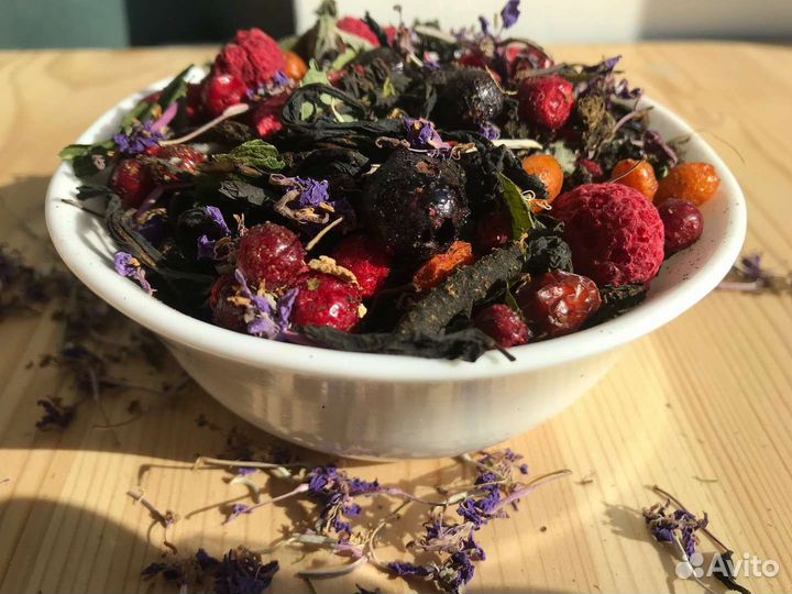 Иван чай 1 кг «Ягоды и травы», премиальный