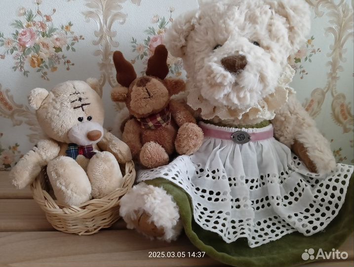 Пакетом Мишка Тедди винтаж плюс мини игрушки