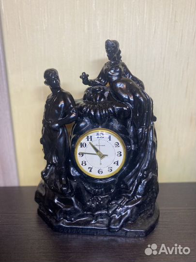 Каминные часы -хозяйка медной горы