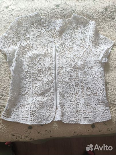 Кружевная кофта