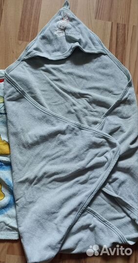 Полотенца детские конверт и с капюшоном