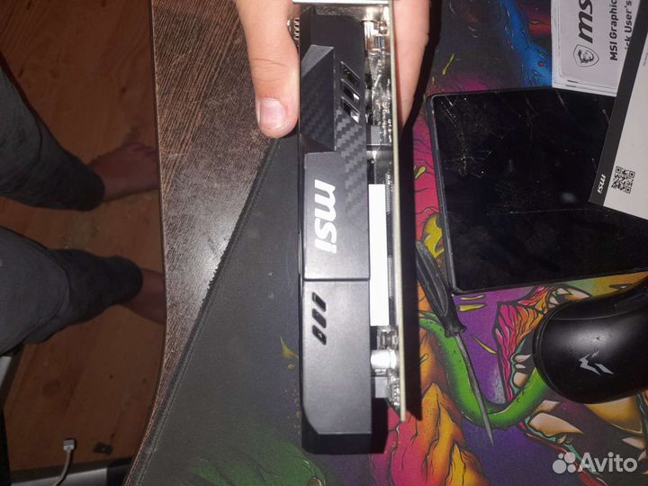 Видеокарта rx 550 4gb