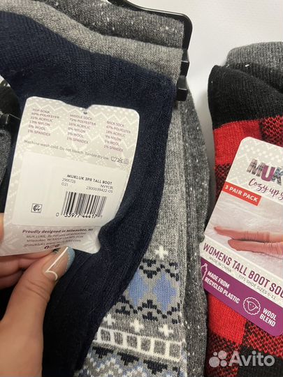 Носки женские теплые шерсть Англия 37/41