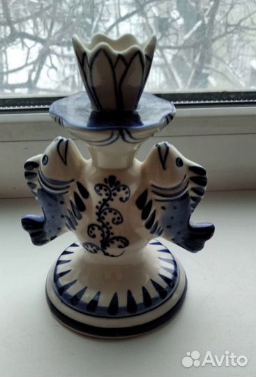 Посуда Гжель