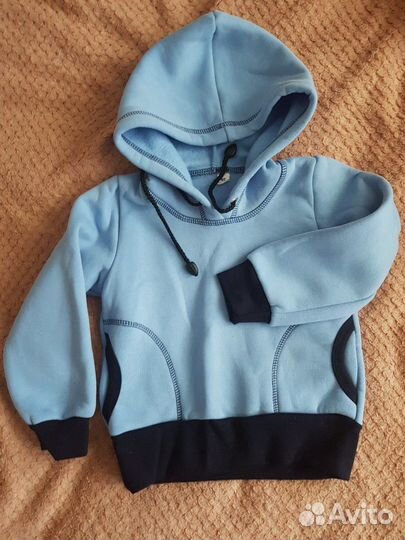 Толстовки теплые детские на флисе