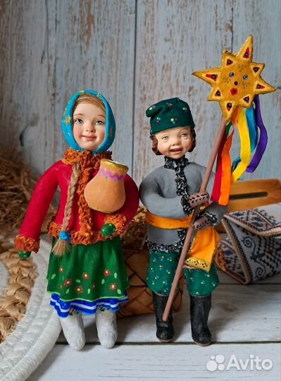 Ватная коллекционная игрушка