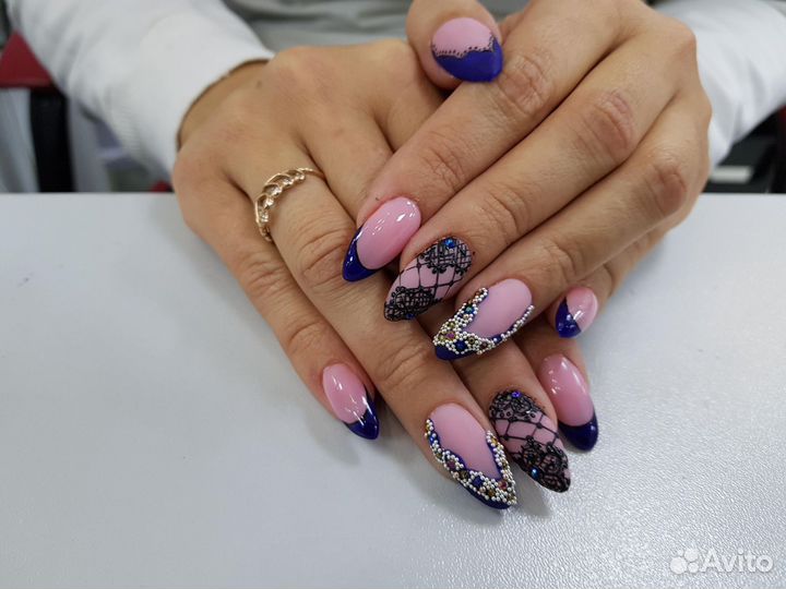 Маникюр гель лак