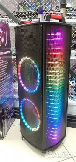 Портативная колонка 3000W 121см высота Клубная