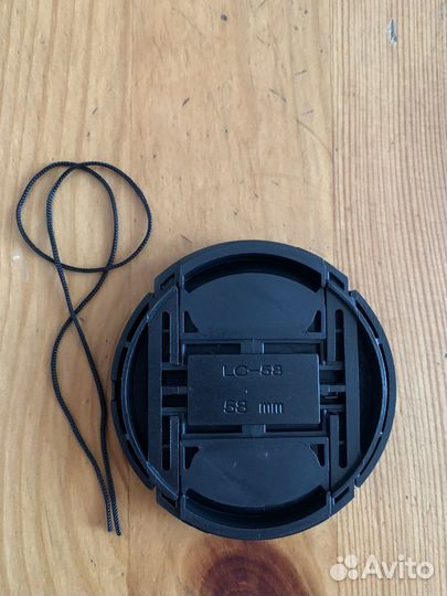Крышка объектива Nikon 52 Canon 58