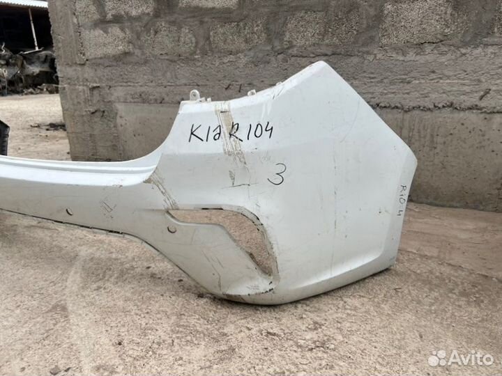 Бампер задний Kia Rio 4 2017-2020