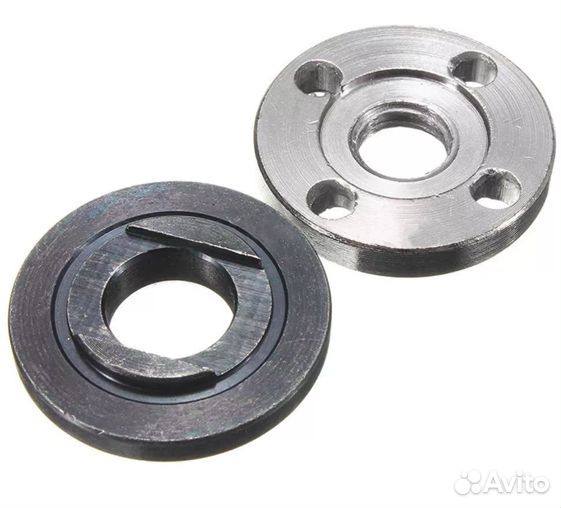 Гайки М14 с опорным фланцем для ушм / Болгарки