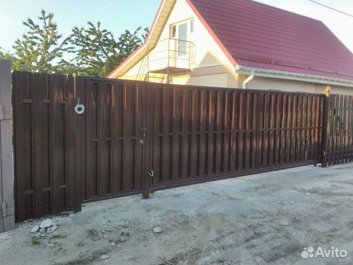 Ворота распашные и откатные
