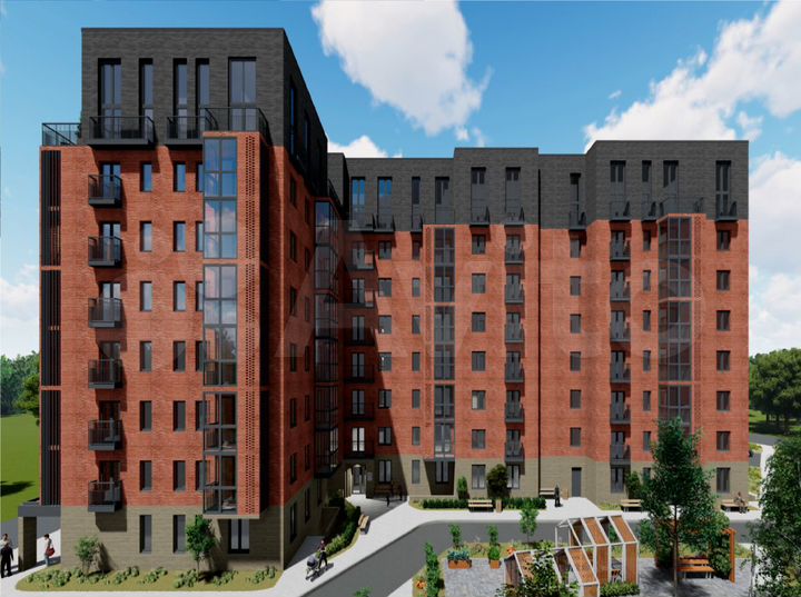 1-к. квартира, 44,5 м², 4/8 эт.