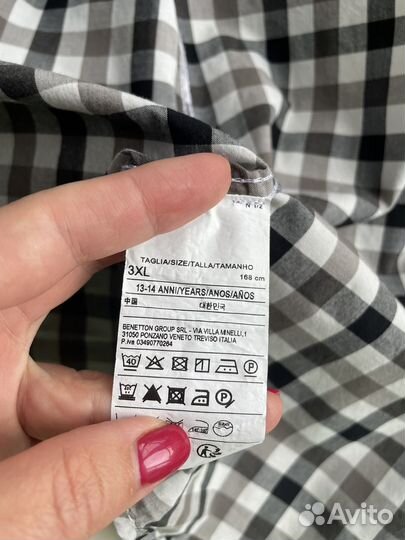 Рубашка на мальчика 168