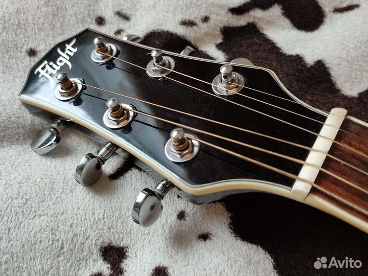 Flight F-230C bk акустическая гитара