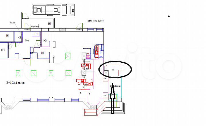 Пермь, улица Мира, 69, 5 м²