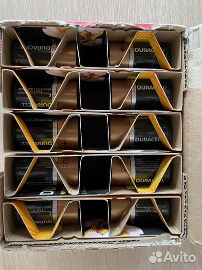 Батарейки duracell C2 LR14/MN1400