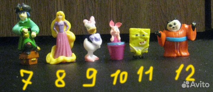 Игрушки из киндеров и другие (41 шт.)