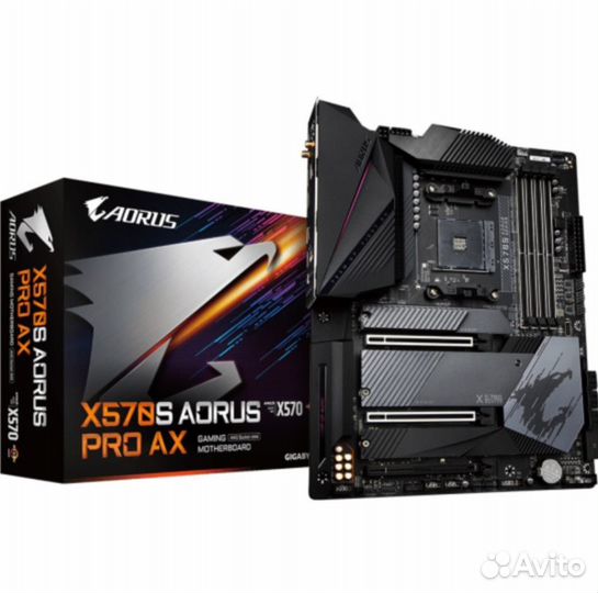 Материнская плата Gigabyte X570S aorus PRO AX