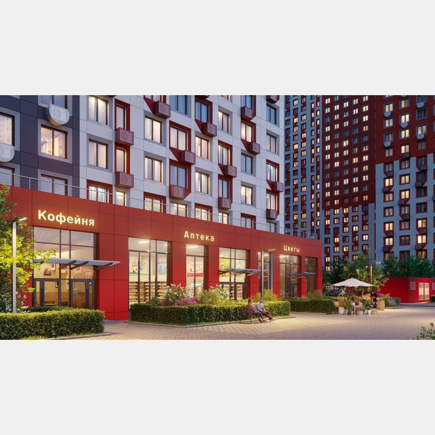 Квартира-студия, 25 м², 13/19 эт.